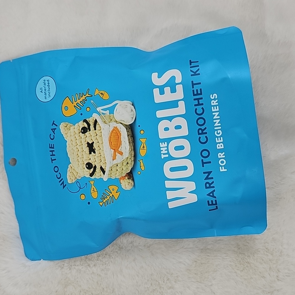 The Woobles Nico The Cat Crochet Kit